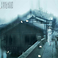 夜一片漆黑，一个孤独的身影，独倚窗轩。秋雨凄凄，似泪流、似幽怨，又似谁跟谁倾诉着那段令人心碎...