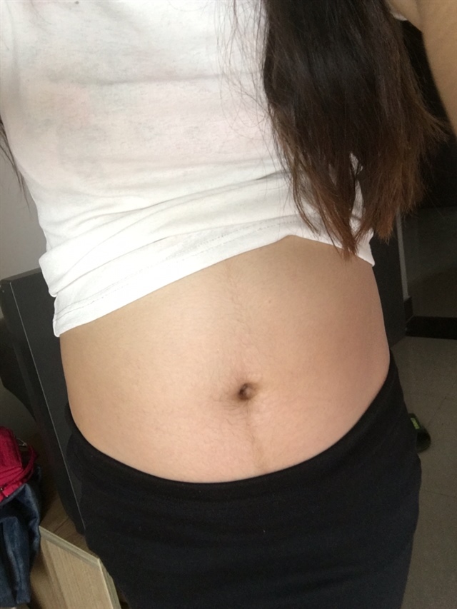 这是23周拍的。