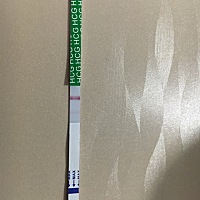 应该是没有怀孕吧，今天测第三天，第二岗的颜色还是非常浅