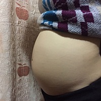 猜猜几个月的孕肚🤰😁