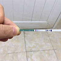 末次月经10月12号，经期七天，平时月经周期规律，一般29天左右，这个月还没来月经，今早五点多试纸测的...