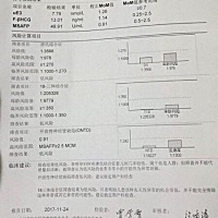 做完的唐氏筛查单子可以看出男女么？