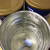 又喝完一罐奶粉，第七罐奶粉走起。