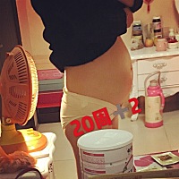 五个月的肚子是不是不算大啊😂