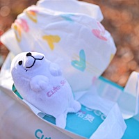 宝宝开始用了好几种尿不湿都不好，花王太多假货也不敢用，找了好久找到小萌希奥尿不湿，用了一段时间还...