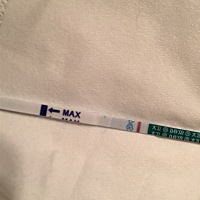 11.21末次月经，12.4凌晨排卵，12.5同房，昨天和今天测早早孕，好像有灰印，大家帮我看看有吗？