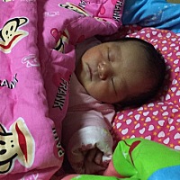 预产期一月五号，12月27日凌晨接健康女宝一枚。感谢你来到我的身边。