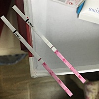 很郁闷，下午测早早孕两条杠，早上测一条杠…这就是所谓的炸胡了吗😥😭😭😭