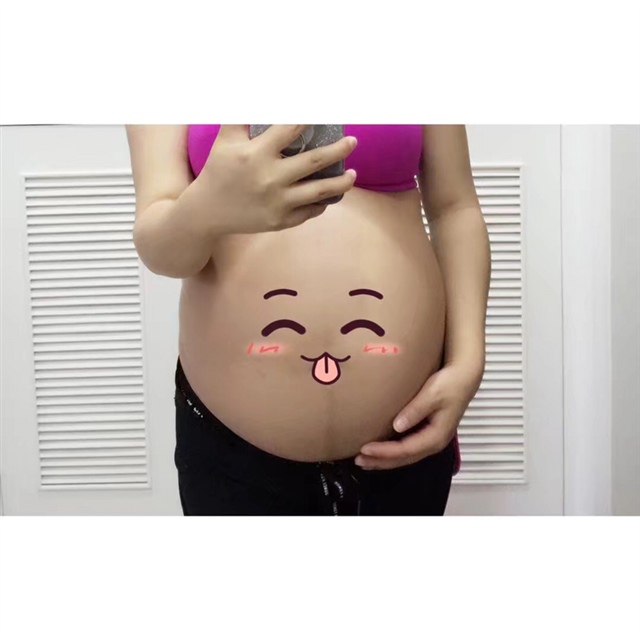 八个月了，嗨，我们很快要见面了