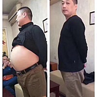 这20斤想不想一个大胎儿 哈哈 我哥