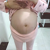 孕31周➕2天了，有没有人能肚型看出男女的？帮忙看看撒