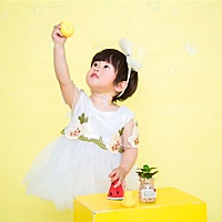 我的女儿跟儿子