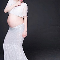 最美孕妈妈-其实搞不懂为什么要拍孕照，老公说万一将来看别人都拍了遗憾自己没拍,还是拍下，最终我...