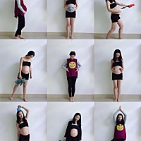 最美孕妈妈   自己在家记录的孕期生活👶🏻👣二胎照了是个女宝💕点赞接好孕😘