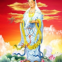 观音菩萨保佑我肚子的宝宝健健康康平平安安的