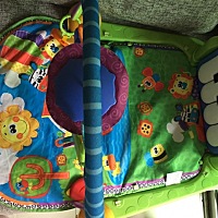 转，费雪 健身架。九新。原价300多买的，现在138转，可小刀。