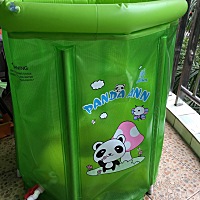 之前入手这个是因为觉得在家游泳干净，而且想什么时候游都可以，游多久看心情 现在宝宝大了，游着不给力...