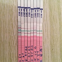 上个月没测排卵没怀上。这个月老老实实测的排卵。但愿可以接好孕。顺便问问排卵试纸强阳是指正在排卵还...
