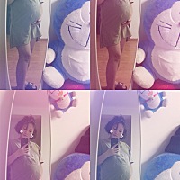 还有三天就到预产期了  宝宝一点动静都没有  他还真是不着急啊