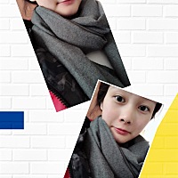 穿多容易热，出汗，难得今天穿厚点。。。