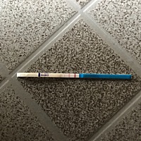 1月15号来的例假，今天14号了，前两天早上胃不舒服就没事拿测纸测了一下，两条线，颜色浅，是有了吗？感...