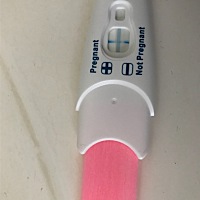 請問這個是懷孕嗎？過了月經期五天驗的