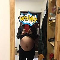 谁可以看看我这肚型是boy  or  girl好奇😄