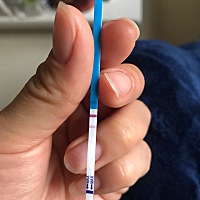 今早再次测试，是真怀了。欢迎你，我家二宝🎊🎊🎊