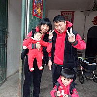 大宝小宝，美美哒！幸福一家人👨‍👩‍👧‍👧