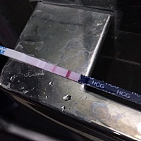 这个是怀孕了吗？初六好多药店都没开门 买测孕纸又买不到了 帮忙看看是不是怀孕了