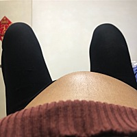 38 5还有九天就能见到宝宝了 开心😃 有会看的么？