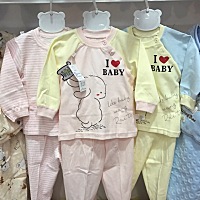 全新婴幼儿童纯棉秋衣秋裤套装，断码特价，只有66一73码，18元套，2套包邮