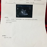 第一次去医院做彩超只看到孕囊不见胚芽…好担心好害怕…今天去医院检查医生说怀孕8周，已见胚芽和胎心…...