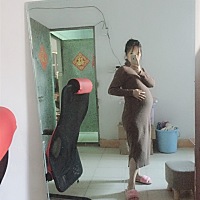 最后一天就32周了，肚子是不是很大？看起来像女宝还是男宝呢？