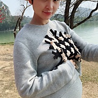 18 3天，肚子开始大起来啦