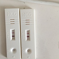 末次月经1月11号，2月12号测出来的怀孕了，都说前三个月不能同房，可是和老公天天在一起，忍不住就想啪...