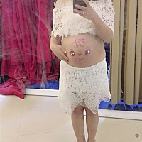 宝宝33周4天了，爸爸妈妈期待你的到来。爱你😘