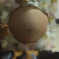 还有一个月的样子就要卸货咯！纯属娱乐一下，看肚型猜男宝女宝哦！！无论男宝女宝，我们都爱，只要宝贝...