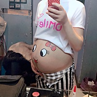 预产期还有22天，最近肚子老是胀气，晚上睡觉还出汗？什么情况？