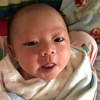 我可愛的小氣球你要平安健康長大喔媽咪愛你