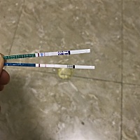 昨晚右侧腹部刺痛，今天也痛了一整天！晚上验了下，好像怀孕了，担心，不知道是不是宫外孕