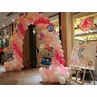 宝宝百日宴酒店布置，贼好看了，有仪式感真好。