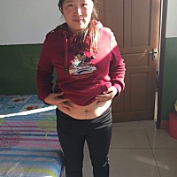 这是我减肥前后对比图，太吓人啦，想减肥的加我，没有尝试你永远不知道自己有多美