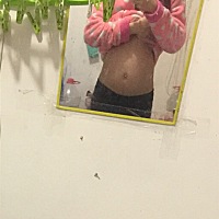 都怀第三胎了 33周肚子还是这么小 真羡慕那些肚子大大的