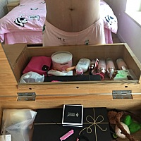 别人都说我肚子小    老公也是    第一胎    我也不懂    小吗？   下个月预产期    好期待与宝宝见面  ...