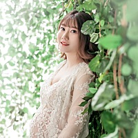 感觉拍孕照比拍婚纱照要幸福多了