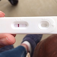 11号排卵日 今日总感觉很困倦 胸疼 肚子偶尔抽疼几秒 25号姨妈日  前两天测都是白板 今天测出了意念灰 ...