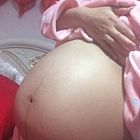 38周 5天了，求发动求见红