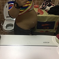 同事都说我从后面看不出怀孕