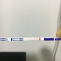 各位妈妈们想问试纸怎么看这个试纸？